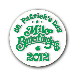 2012 Milo's St. Pat's Day Button